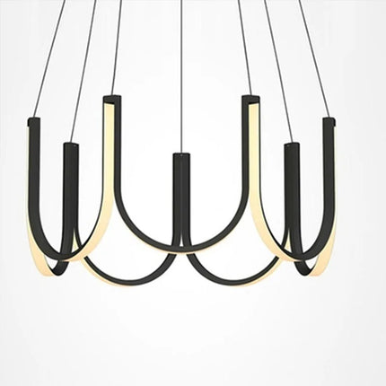 Suspension LED en forme de U style nordique postmoderne — LZ4X9T1