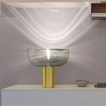 Lampe de chevet design en verre décorative Radar — LZ4X9B