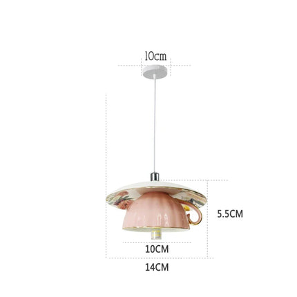 Suspension design en céramique avec éclairage LED G4 — LZ4X9P