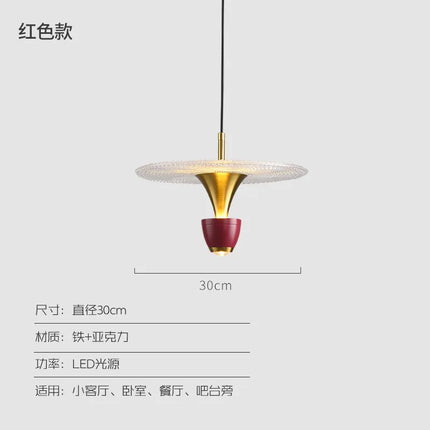 Suspension design moderne OVNI pour espaces intérieurs lumineux — LZ4X9T