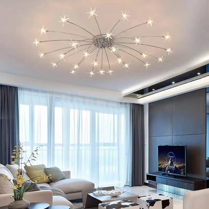 Plafonnier LED nordique moderne effet ciel étoilé pour décoration — LZ4X9T2