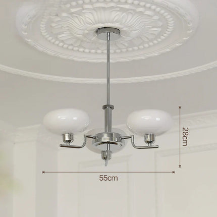 Lustre suspension en verre style Bauhaus pour décoration moderne — LZ4X9P