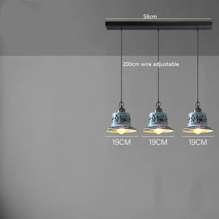 Suspension LED moderne en céramique pour intérieur — LZ4X9P2
