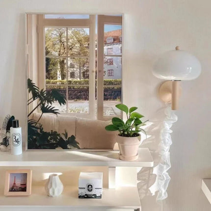 Applique murale en verre blanc style nordique pour intérieur — LZ4R9XQ