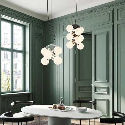 suspension nordique ballon luminaire design pour décoration intérieure