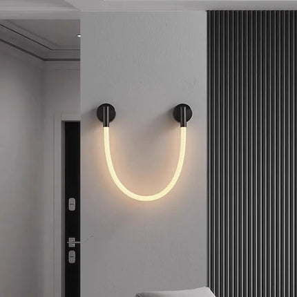 Applique murale design minimaliste en silicone de luxe — LZ4X9Q2