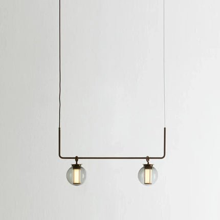 Suspension minimaliste en verre pour bar et restaurant — LZ4X9T