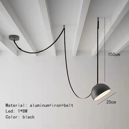Suspension en cuir synthétique pour bureau et magasin — LZ4G7X