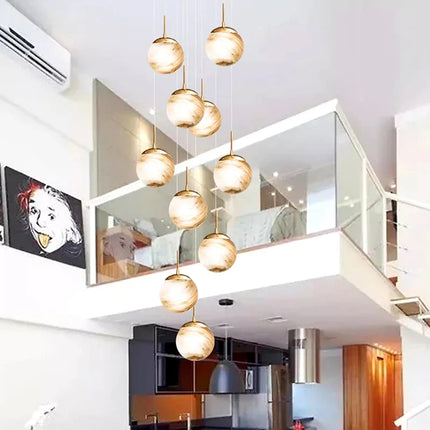 Plafonnier moderne pour escalier et salon — LZ4X9T1