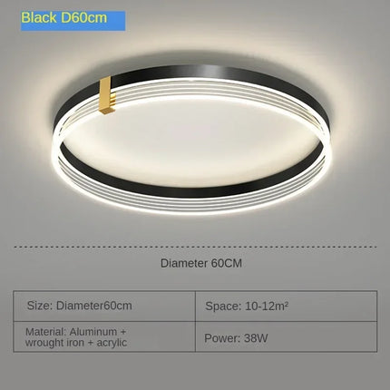 Lustre moderne en acrylique avec LED pour décoration luxueuse — LZ4X9P2