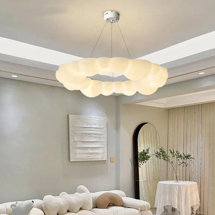 Suspension plafonnier LED nuage moderne pour salon et chambre d’enfants — LZ4X9P