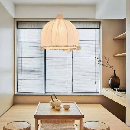 Lustre suspension nordique en coton et lin — LZ4X9P2