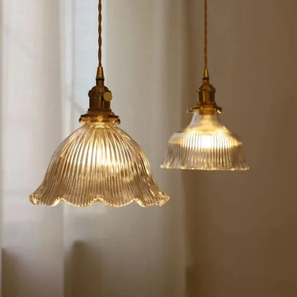 Suspension LED en verre style nordique pour décoration intérieure moderne — LZ4X9J