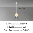 Blanc D12x150cm 5W