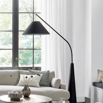Lampadaire nordique moderne avec télécommande pour décoration intérieure — LZ4X9P