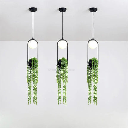 Suspension LED design fleur nordique pour salon — LZ4X9P2