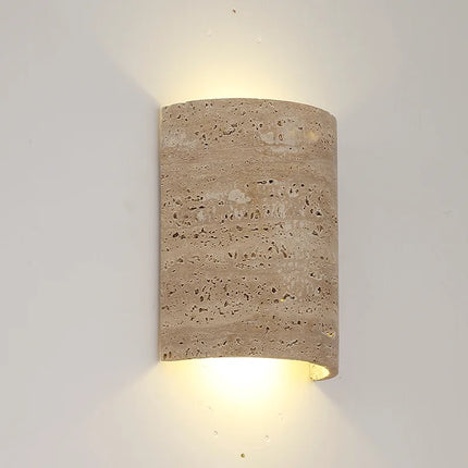 Applique murale vintage en pierre naturelle étanche pour intérieur et extérieur — LZ4X9T1