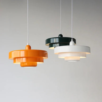 Lustre suspension LED rétro pour décoration de restaurant et bar — LZ4Q9T2