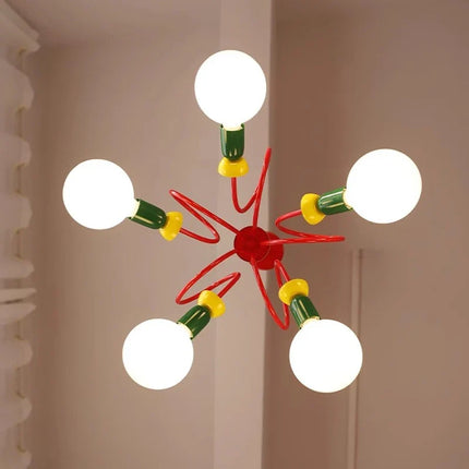Lustre design coloré Memphis pour chambre enfant — LZ4P9T2