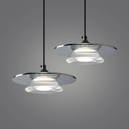Suspension LED design en verre et cuivre avec cordon réglable — LZ4X9P