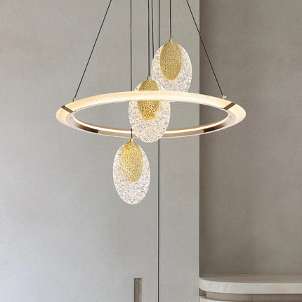 Lustre moderne en cristal pour décoration intérieure élégante — LZ4X9P2Q