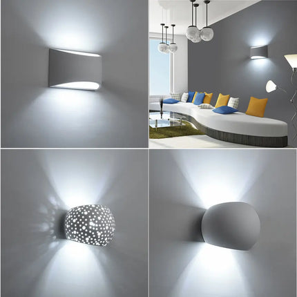 Applique murale décorative et créative en gypse moderne — LZ4T9X
