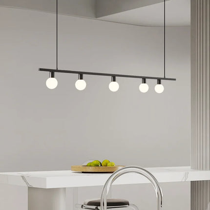 Lustre minimaliste en laiton réglable avec fil pour bar et restaurant — LZ4P9XJ