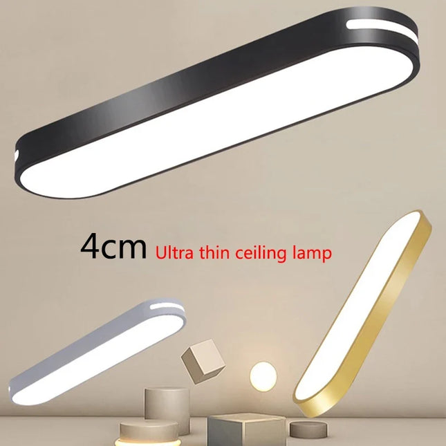Plafonnier LED moderne pour balcons, couloirs, chambres et cuisine — LZ4X9P2