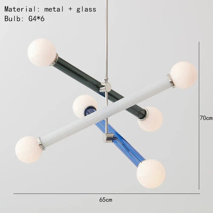 Lustre suspension minimaliste style art déco — LZ4X9P2