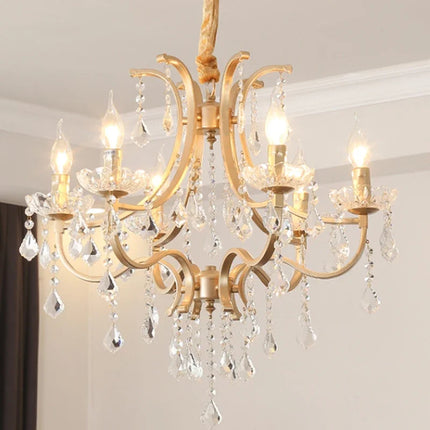 Lustre moderne en cristal avec éclairage LED intégré — LZ4P9XJ