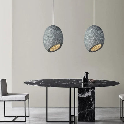 Lustre LED style wabi sabi nordique pour café et restaurant — LZ4XJ9