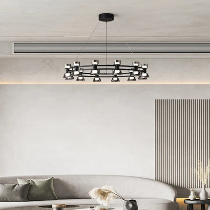 Lustre suspension LED boule en verre postmoderne — LZ4X9P2Q