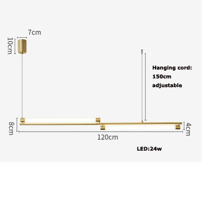 Lustre moderne en acrylique pour éclairage élégant — LZ4D9Q2