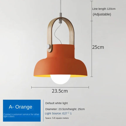 Suspension LED style loft nordique pour cuisine et chambre — LZ4P9X
