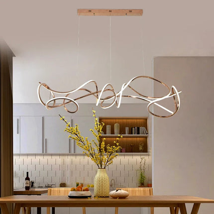 Lustre moderne pour éclairage intérieur élégant et raffiné — LZ4X9Q2N
