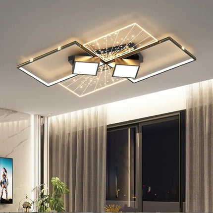 Plafonnier LED moderne pour salon et chambre, design original — LZ4X9T