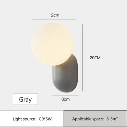 Applique murale LED décorative petite lampe à bulles moderne — LZ4X9T2
