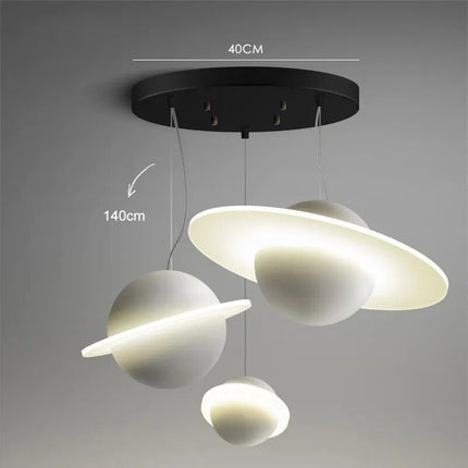 Suspension design avec anneau décoratif Jupiter — LZ4X9T1
