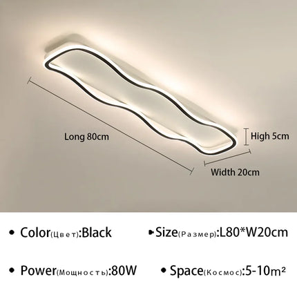 Plafonnier LED moderne pour décoration intérieure lumineuse — LZ4X9Q2