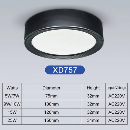 Plafonnier LED mini dimmable effet grain de bois pour salon et chambre 220V 110V — LZ4X7Q
