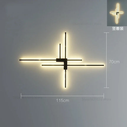 Applique murale design moderne pour décoration intérieure élégante — LZ4X9T2