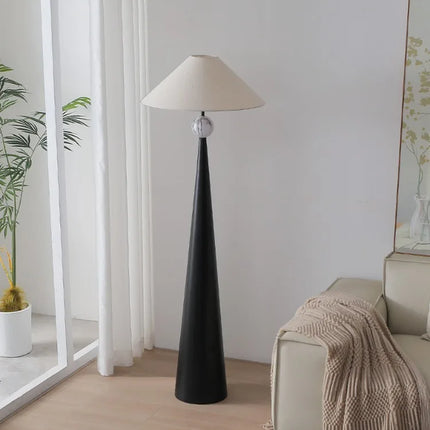 Lampadaire design rétro japonais wabi-sabi zen décoratif moderne — LZ4X9M2