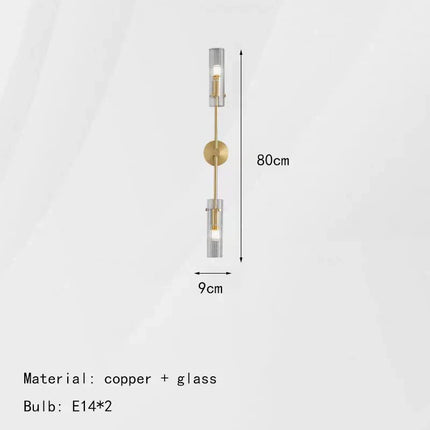 Applique murale en verre pour éclairage direct moderne — LZ4P9XQ