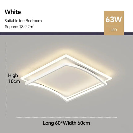 plafonnier led moderne luminaire décoratif intérieur design élégant