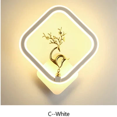 Applique murale moderne pour décoration intérieure créative et fonctionnelle — LZ4T9XQ
