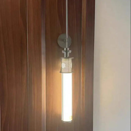 Applique murale vintage en marbre et acier inoxydable au design élégant — LZ4X9P