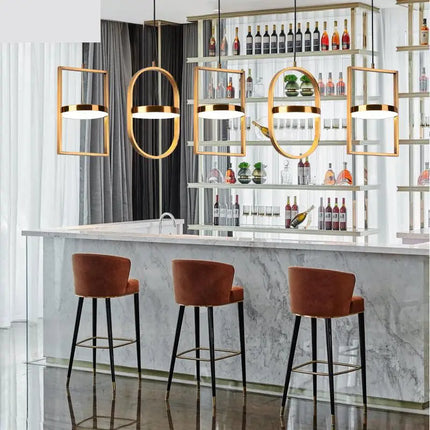 Suspension moderne en métal pour bar, restaurant et boutique — LZ4X9T