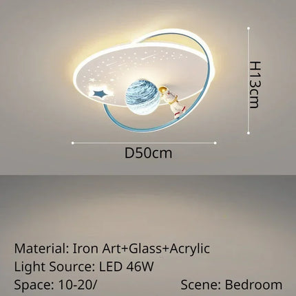 Plafonnier LED moderne pour chambre d’enfant, éclairage décoratif — LZ4X9P2