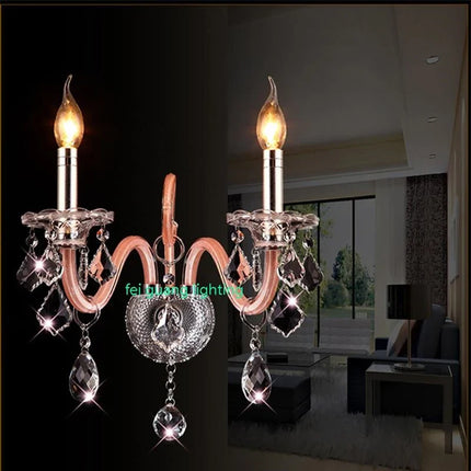 Lustre moderne en cristal pour décoration intérieure élégante — LZ4P9XQ