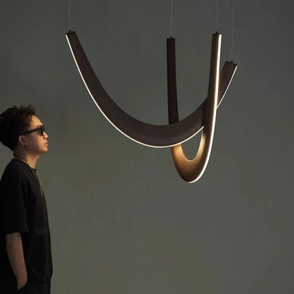 Lustre suspension LED au design moderne — LZ4X9JQ